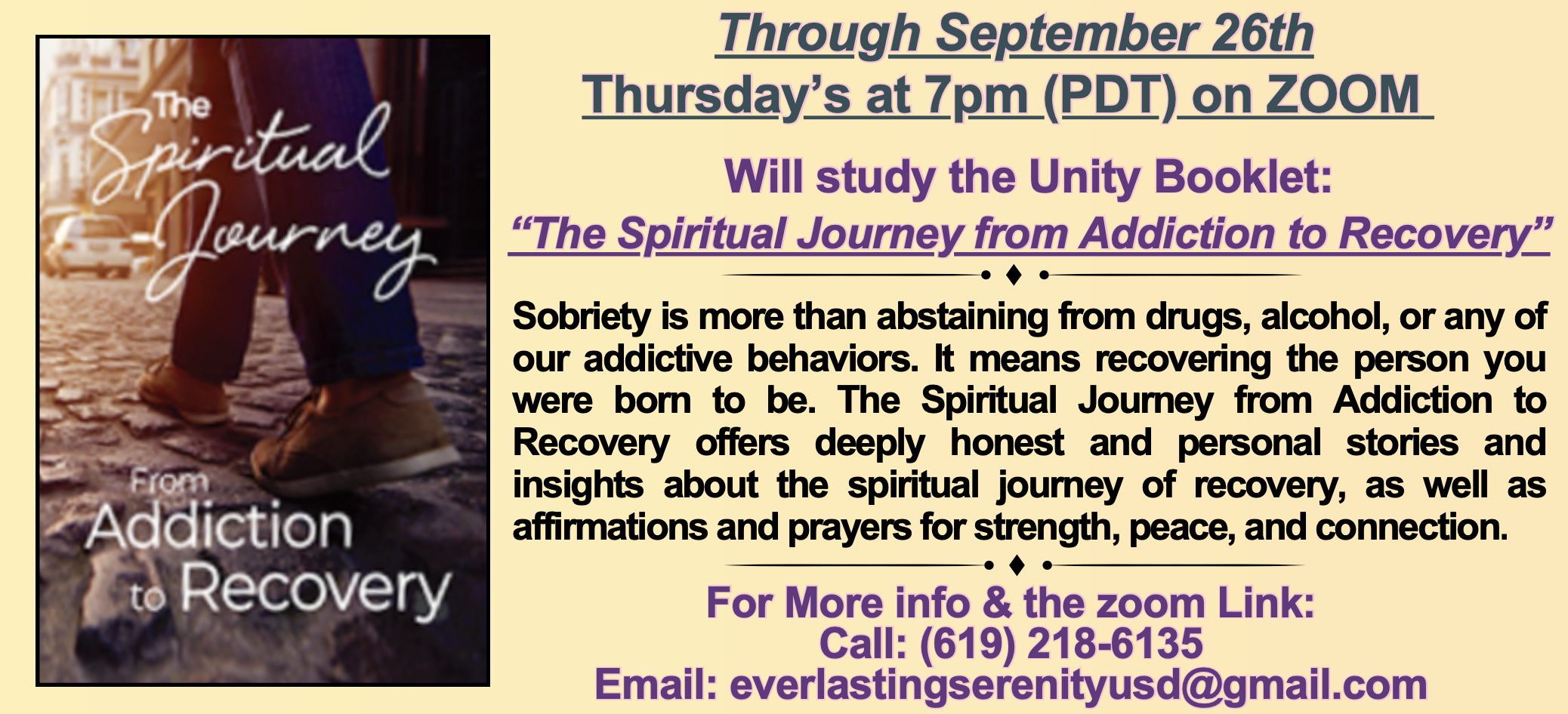 Everlasting Serenity Spiritual Recovery Ministry