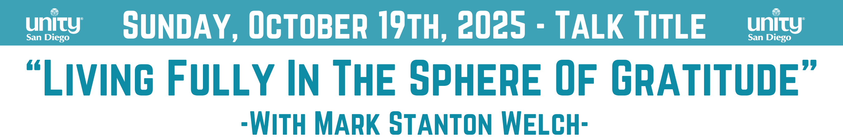 October 19 Talk Title Banner