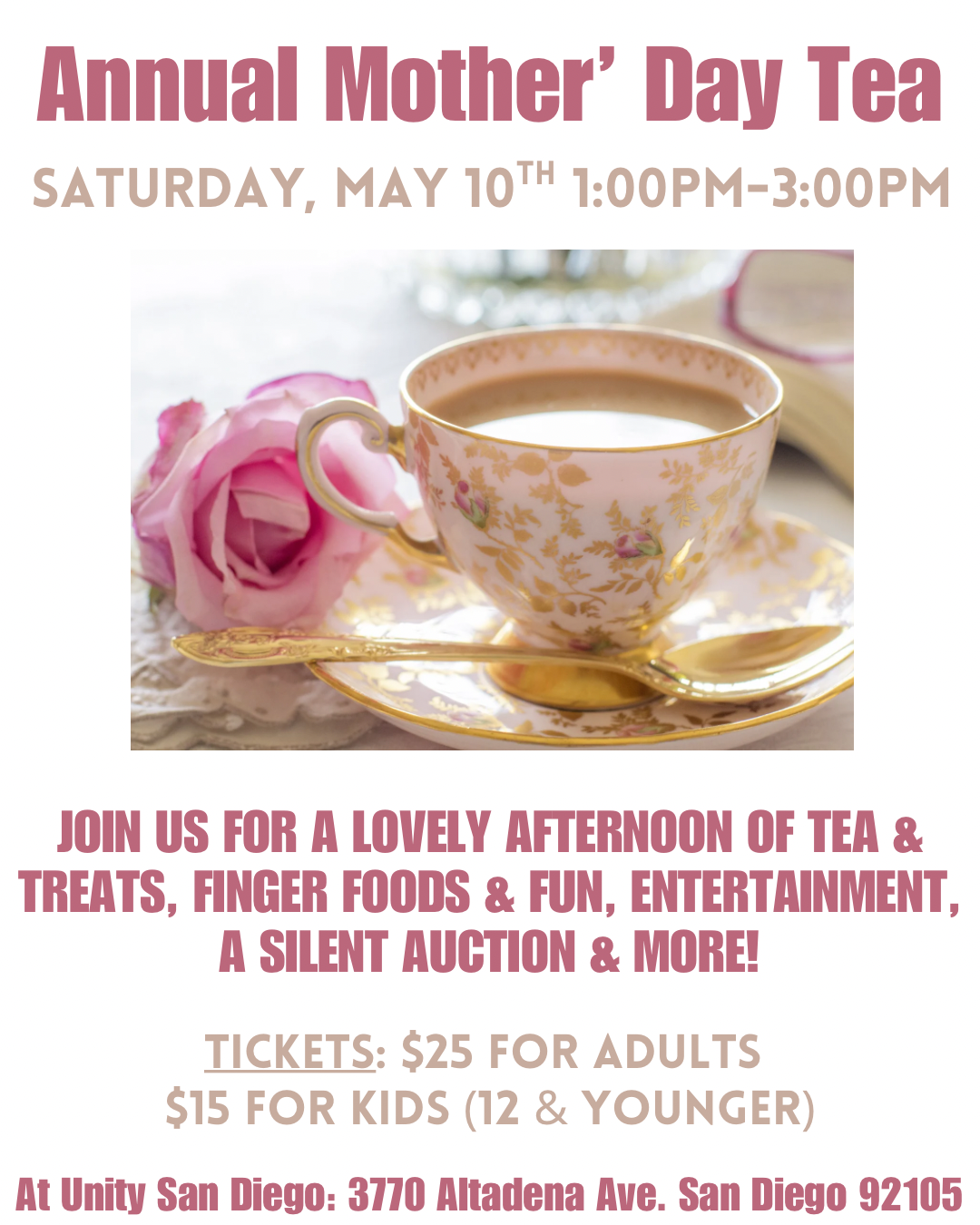 Mother's Day Tea Party 2025