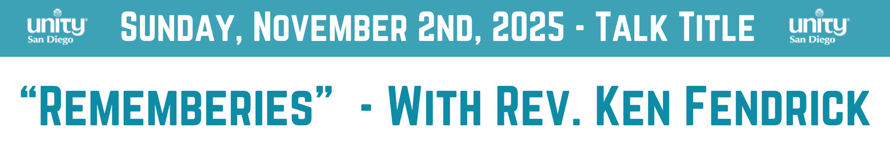 November 2 Talk Title Banner