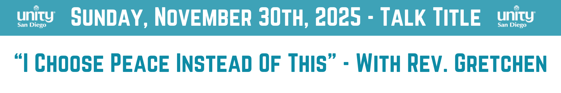 November 30 Talk Title Banner