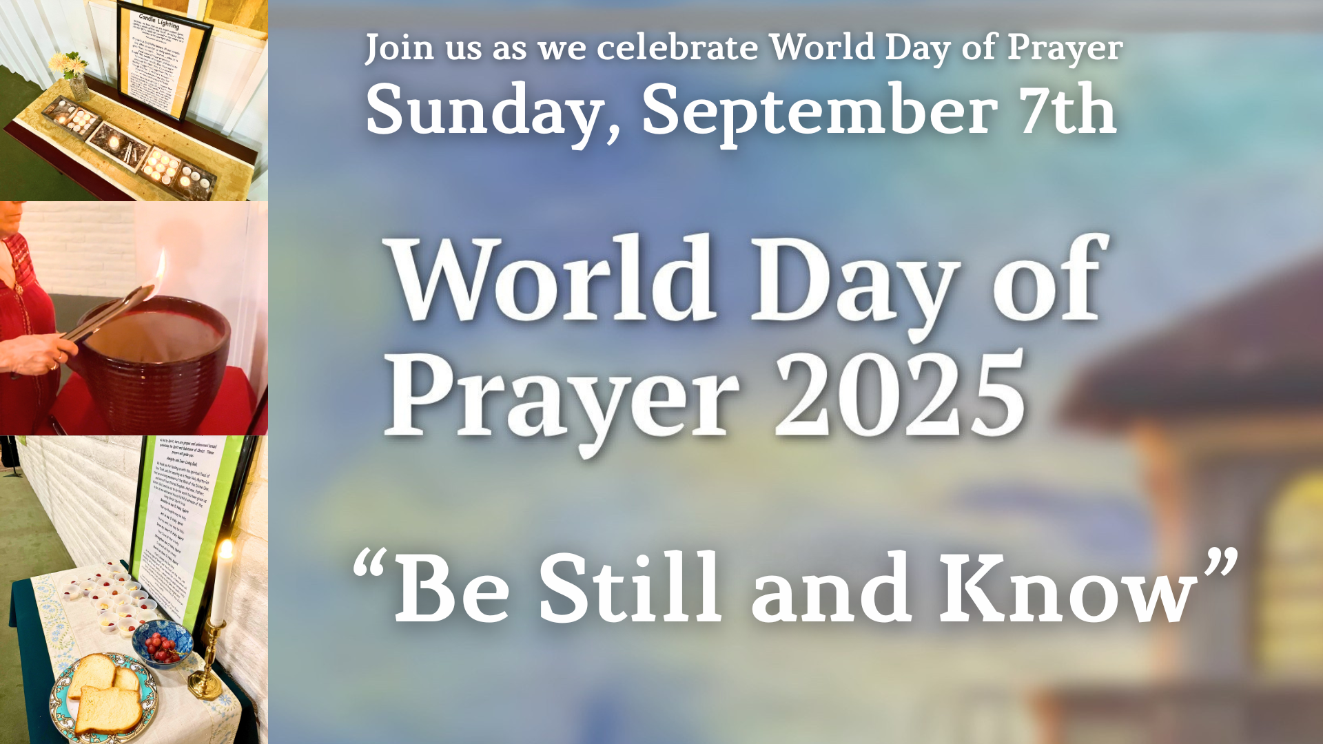 World Day of Prayer Sunday September 7th 2025